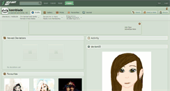 Desktop Screenshot of keenblade.deviantart.com