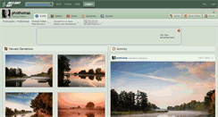 Desktop Screenshot of phothomas.deviantart.com