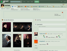 Tablet Screenshot of essmaa.deviantart.com