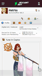 Mobile Screenshot of matriss.deviantart.com