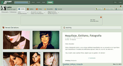 Desktop Screenshot of leire.deviantart.com