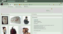 Desktop Screenshot of mysticalis.deviantart.com