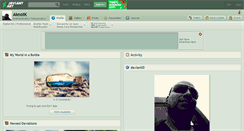 Desktop Screenshot of aknotk.deviantart.com