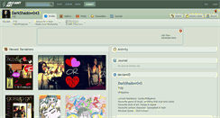 Desktop Screenshot of darkshadow043.deviantart.com
