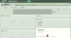 Desktop Screenshot of popipoplz.deviantart.com