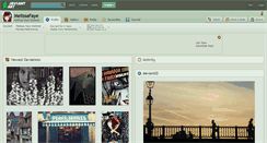 Desktop Screenshot of melissafaye.deviantart.com
