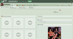 Desktop Screenshot of chriscomix.deviantart.com