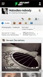 Mobile Screenshot of nobodies-nobody.deviantart.com