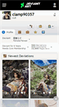 Mobile Screenshot of clamp90357.deviantart.com