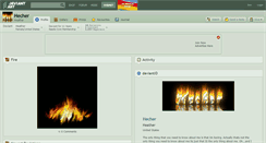 Desktop Screenshot of hecher.deviantart.com