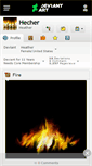 Mobile Screenshot of hecher.deviantart.com