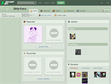 Tablet Screenshot of dirty-fun.deviantart.com