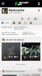 Mobile Screenshot of blackmarble.deviantart.com