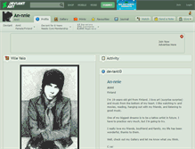 Tablet Screenshot of an-nnie.deviantart.com