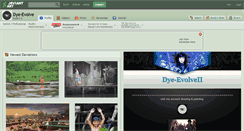 Desktop Screenshot of dye-evolve.deviantart.com