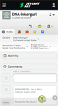 Mobile Screenshot of dna-inkergurl.deviantart.com