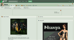 Desktop Screenshot of nianya.deviantart.com