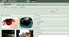 Desktop Screenshot of lovely-manga.deviantart.com
