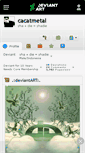 Mobile Screenshot of cacatmetal.deviantart.com