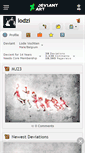 Mobile Screenshot of lodzi.deviantart.com