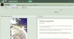 Desktop Screenshot of l-a-m-o-n.deviantart.com