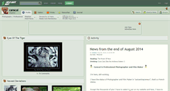 Desktop Screenshot of caracal.deviantart.com