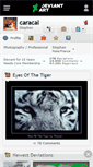 Mobile Screenshot of caracal.deviantart.com