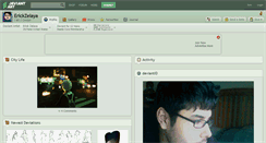 Desktop Screenshot of erickzelaya.deviantart.com