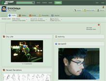 Tablet Screenshot of erickzelaya.deviantart.com