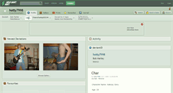 Desktop Screenshot of hotty7998.deviantart.com