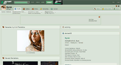 Desktop Screenshot of byrek.deviantart.com