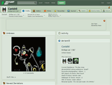 Tablet Screenshot of conishii.deviantart.com