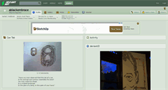 Desktop Screenshot of ablackembrace.deviantart.com