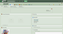 Desktop Screenshot of latexangel.deviantart.com