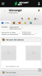 Mobile Screenshot of latexangel.deviantart.com