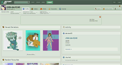 Desktop Screenshot of chibi-devil240.deviantart.com
