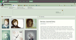 Desktop Screenshot of gaia-groove.deviantart.com