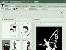 Tablet Screenshot of keihi.deviantart.com