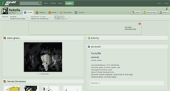 Desktop Screenshot of fuckzilla.deviantart.com