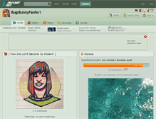 Tablet Screenshot of bugsbunnyfanno1.deviantart.com