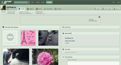 Desktop Screenshot of luminarca.deviantart.com