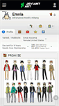 Mobile Screenshot of emnla.deviantart.com
