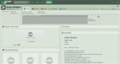 Desktop Screenshot of dream-designer.deviantart.com
