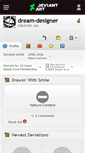 Mobile Screenshot of dream-designer.deviantart.com