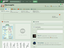 Tablet Screenshot of kiba-incognito.deviantart.com
