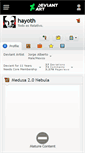 Mobile Screenshot of hayoth.deviantart.com