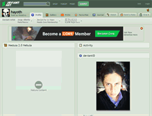 Tablet Screenshot of hayoth.deviantart.com