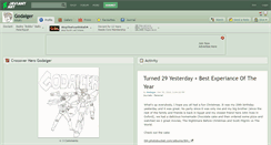 Desktop Screenshot of godaiger.deviantart.com
