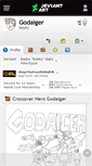 Mobile Screenshot of godaiger.deviantart.com