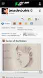 Mobile Screenshot of jesusofsuburbia13.deviantart.com